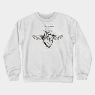 wings of heart Crewneck Sweatshirt